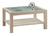 Стол журнальный массив со стеклом Стол журнальный массив со стеклом
