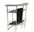 Барная стойка PG-13015-1 BLACK CHROME Барная стойка PG-13015-1 BLACK CHROME