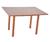 Стол обеденный раскладной TVE-6796 Pola beech Стол обеденный раскладной TVE-6796 Pola beech