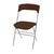 Складной стул JD561 DARK BROWN Складной стул JD561 DARK BROWN