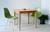Стул дизайнерский EAMES-DSR-016 (зеленый)