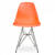 Стул дизайнерский EAMES-DSR-016 (оранжевый) Стул дизайнерский EAMES-DSR-016 (оранжевый)