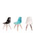 Стул дизайнерский EAMES-DSR-016 (синий океан) Стул дизайнерский EAMES-DSR-016 (синий океан)
