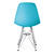 Стул дизайнерский EAMES-DSR-016 (синий океан) Стул дизайнерский EAMES-DSR-016 (синий океан)