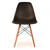 Стул дизайнерский EAMES-DSW-016 (коричневый) Стул дизайнерский EAMES-DSW-016 (коричневый)