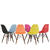 Дизайнерский стул EAMES-DSW-017 (темно-оливковый), т. ноги