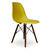 Дизайнерский стул EAMES-DSW-017 (темно-оливковый), т. ноги