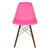 Стул дизайнерский EAMES-DSW-016 (розовый) Стул дизайнерский EAMES-DSW-016 (розовый)