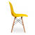 Стул дизайнерский EAMES-DSW-016 (желтый)