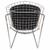 Стул дизайнерский HARRY BERTOIA SIDE CHAIR-020 (черный) Стул дизайнерский HARRY BERTOIA SIDE CHAIR-020 (черный)