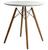 Дизайнерский стол EAMES DSW T-017R70 белый матовый Дизайнерский стол EAMES DSW T-017R70 белый матовый
