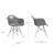 Стул дизайнерский EAMES-DAR-018 (бежевый) Стул дизайнерский EAMES-DAR-018 (бежевый)