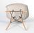 Стул дизайнерский EAMES-DAR-018 (бежевый) Стул дизайнерский EAMES-DAR-018 (бежевый)