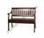 Скамья РОМАНС MK-1604-DW (цвет Dark Wallnut) 108х56,5х89 см