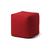 Бескаркасный мягкий пуфик Cube малиновый Бескаркасный мягкий пуфик Cube малиновый