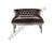 Софа 2-х местная Sofa Milano MK-3253-DG черная Софа 2-х местная Sofa Milano MK-3253-DG черная