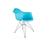 Стул дизайнерский EAMES-018 синий океан