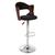 Стул барный JY-095-1 Brown/Black Стул барный JY-095-1 Brown/Black