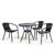 Комплект мебели T282ANS/Y137C-W51-3PCS (иск. ротанг) 3+1 Комплект мебели T282ANS/Y137C-W51-3PCS (иск. ротанг) 3+1