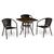 Комплект мебели T283BNT/Y137C-W51-3PCS (иск. ротанг) 3+1 Комплект мебели T283BNT/Y137C-W51-3PCS (иск. ротанг) 3+1