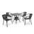 Комплект мебели T197BS/Y137B-W51 (иск. ротанг) 4+1 Комплект мебели T197BS/Y137B-W51 (иск. ротанг) 4+1
