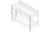 Низкая кровать «Соня» с прямой лестницей. Вариант 11