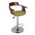 Стул барный JY-1881 WALNUT/GREEN (305-7) - дерево, ткань Стул барный JY-1881 WALNUT/GREEN (305-7) - дерево, ткань