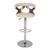 Стул барный JY-1993 WALNUT/BEIGE (1021-2) ткань Стул барный JY-1993 WALNUT/BEIGE (1021-2) ткань