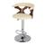 Стул барный JY-1993 WALNUT/VANILLA (№3) экокожа Стул барный JY-1993 WALNUT/VANILLA (№3) экокожа