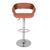 Стул барный JY-1999 WALNUT/ORANGE (1012-9) ткань Стул барный JY-1999 WALNUT/ORANGE (1012-9) ткань