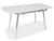 Стол обеденный T-600 SUPER WHITE шелк Стол обеденный T-600 SUPER WHITE шелк