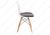 Стул Eames PC-011 белый / черный