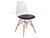 Стул Eames PC-011 белый / черный