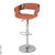 Стул барный JY-1999 Walnut/Orange(1012-9) Стул барный JY-1999 Walnut/Orange(1012-9)
