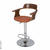 Стул барный JY-1881 Walnut/Orange(1012-9) Стул барный JY-1881 Walnut/Orange(1012-9)