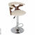 Стул барный JY-1993 Walnut/Beige(1021-2) Стул барный JY-1993 Walnut/Beige(1021-2)