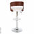 Стул барный JY-091-1 Brown/White
