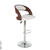 Стул барный JY-091-1 Brown/White