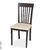 Стул деревянный CB-3950 Dark Walnut/Beige(PVC312) Стул деревянный CB-3950 Dark Walnut/Beige(PVC312)