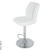 JY-1020 WHITE (№8) Стул барный